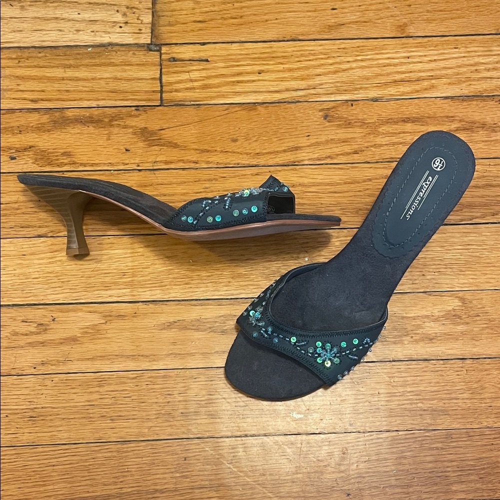 Beaded Vintage Heels